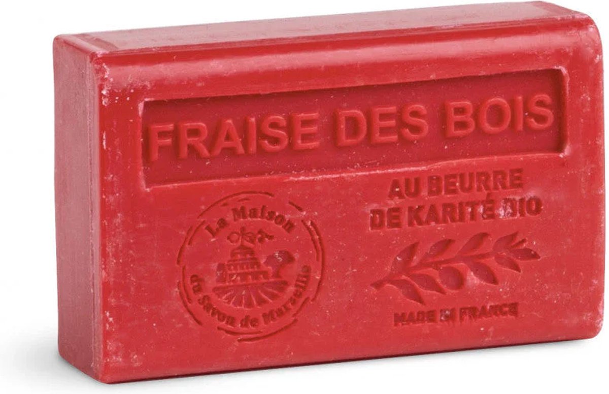 La maison du savon de Marseille. Handzeep Fraise des bois