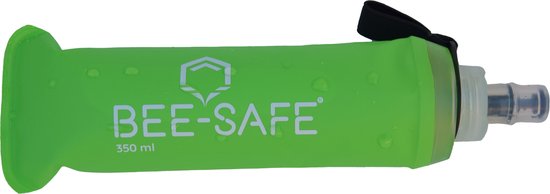 Soft Drink Bottles - green - BEE SAFE -350ML- - flask - Soft Drink Bottles - zachte drinkfles - flexibele drinkfles - opvouwbare drinkfles — afbeelding 2