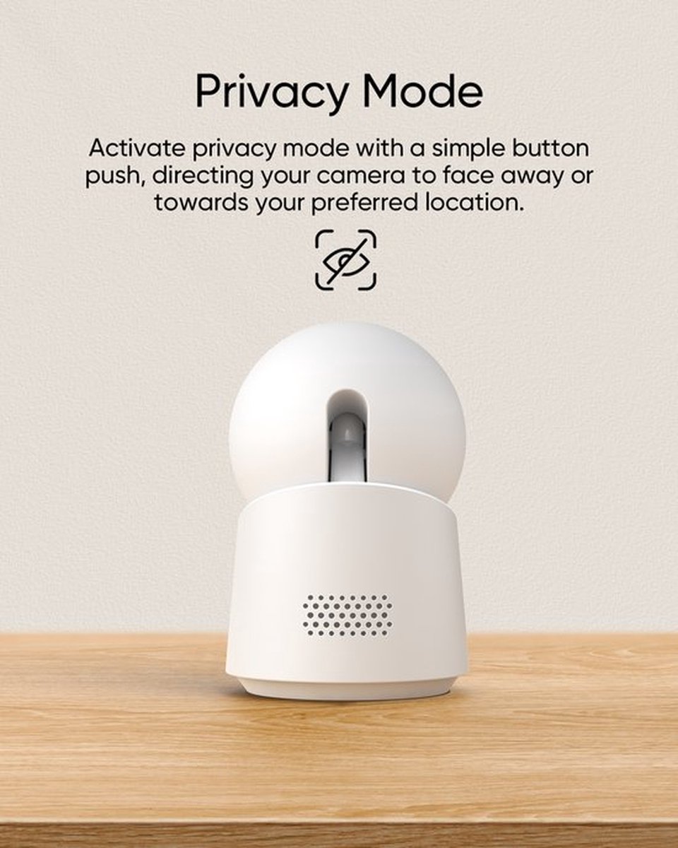 eufy Indoor Cam C220 Beveiligingscamera met 64GB MicroSD - afbeelding 2