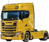 Macheta camion DAF 3600 Space Cab 1986 orange LE 350 pcs, 1:18 Road