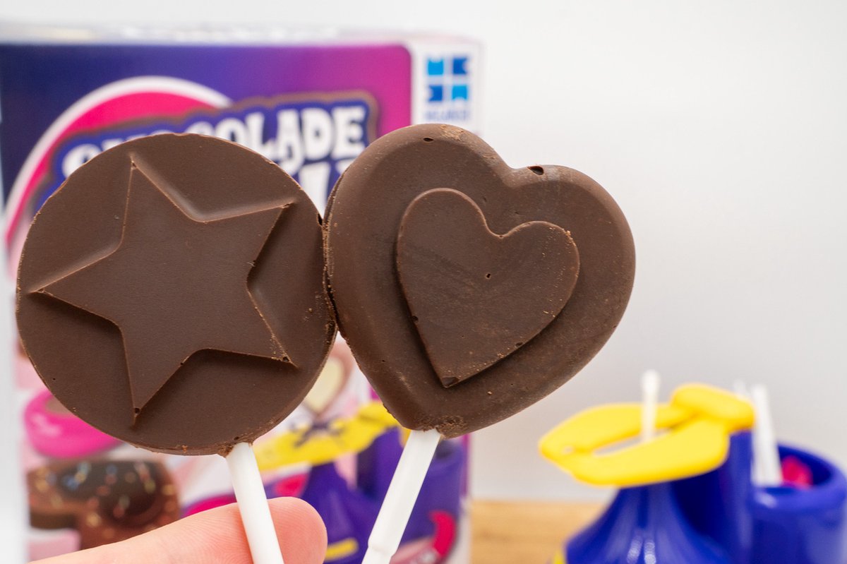 Megableu Chocolade Lolly Maker - Creatief Speelgoed met Chocolade - Maak Je Eigen Chocolade Lolly's - Knutselset voor Kinderen - Vanaf 6 Jaar - Origineel Cadeau — afbeelding 10