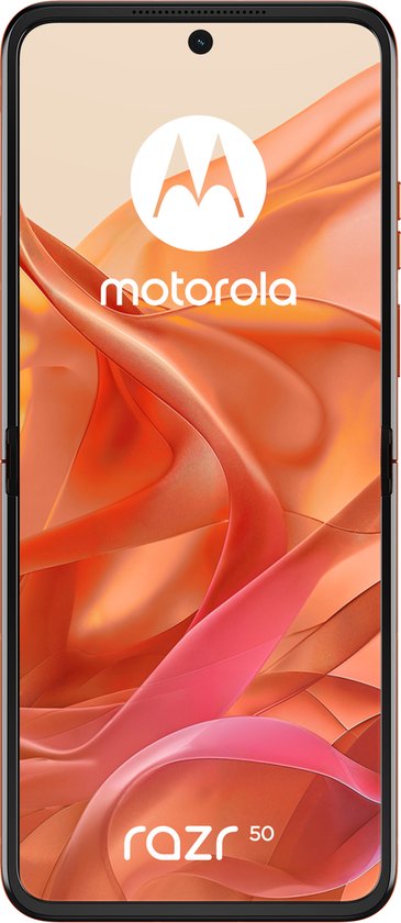 Motorola Razr 50 - Spritz Orange - 256GB - 50MP camera - 4200 mAh