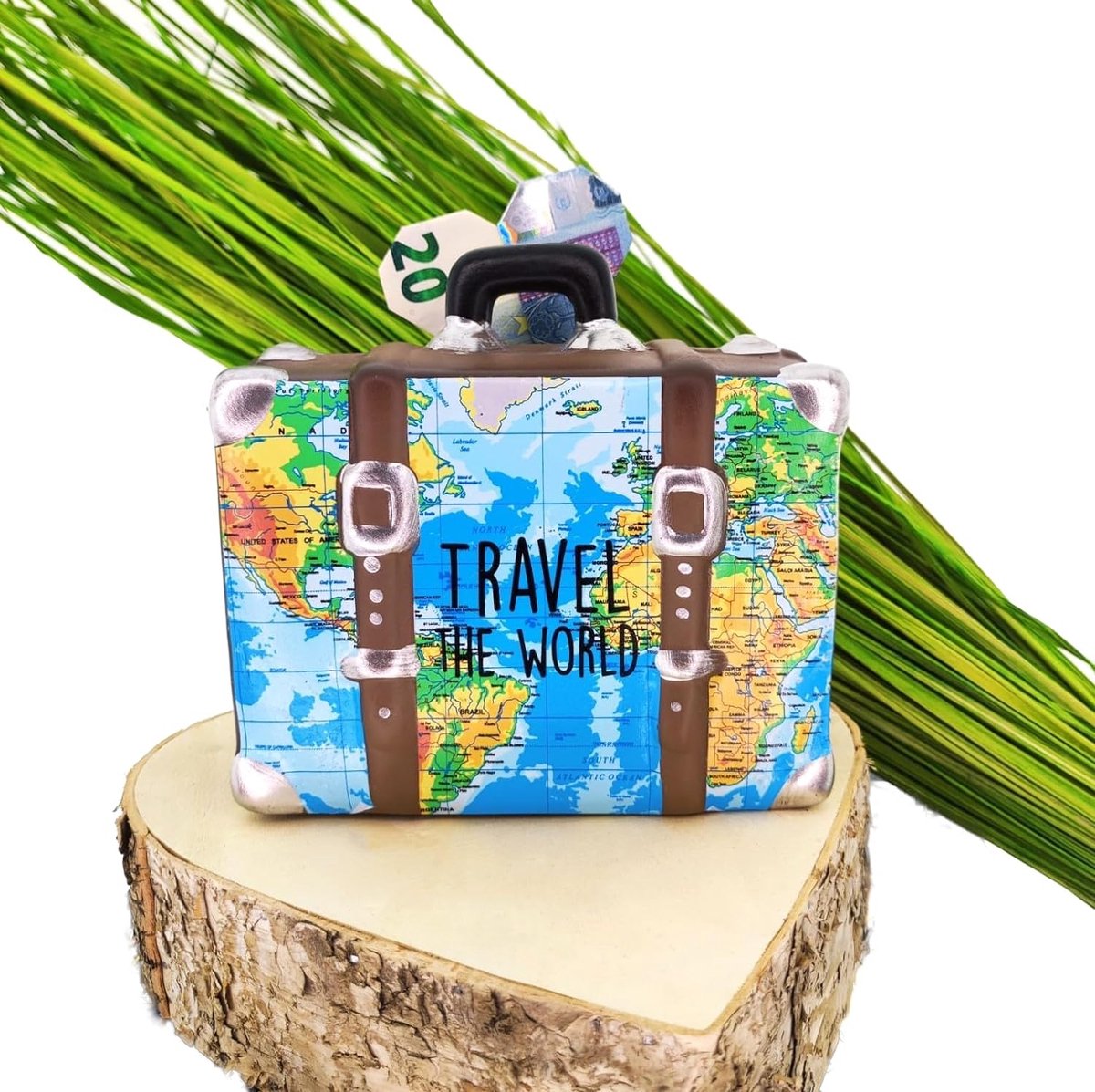Spaarpot volwassenen voor vakantie Spaarpot volwassenen briefgeld Spaarpot Spaarpotten Must have om te sparen!