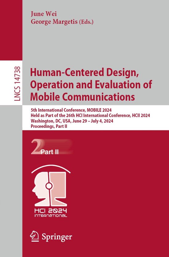 Springer Nature Proceedings Computer Science 2 - Human-Cente ... - cover