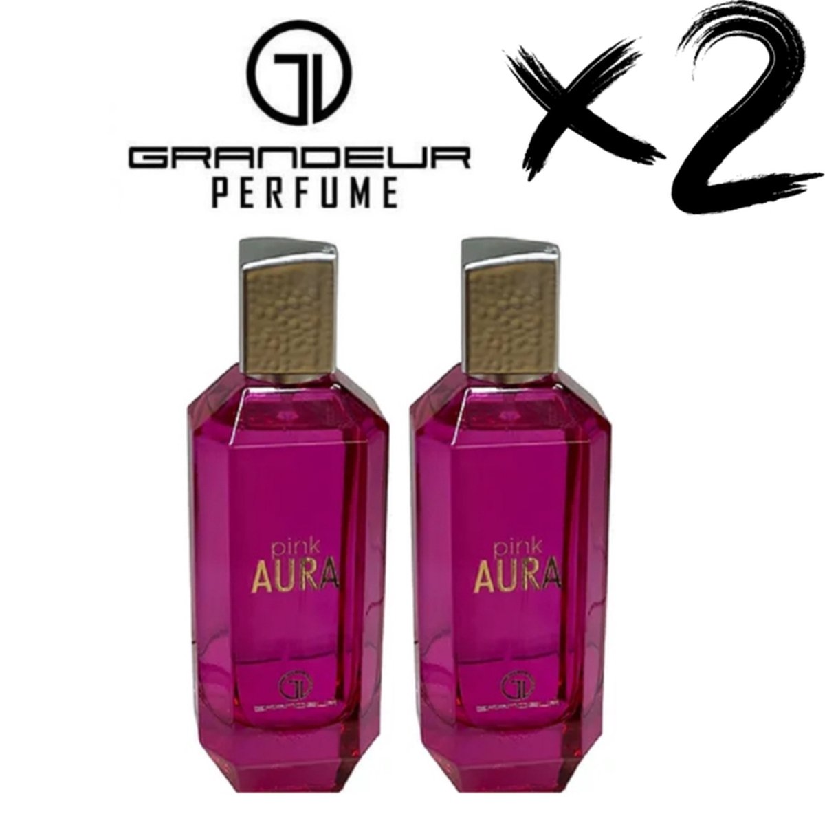 Goedkoopste Grandeur Pink Aura, 2 x 100ml