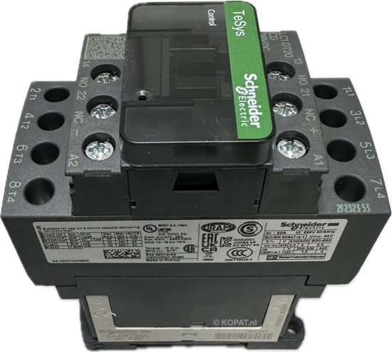 TeSys D - Contacteur 2M+2V - HC : M+ V - AC-1<=440V 20A - Tension de commande : 36V DC
