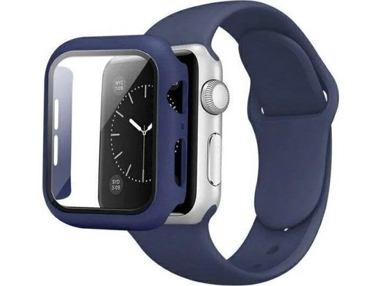 Beline pasek smartwatchbandje voor Apple Watch Silicone 38/40/41mm blauw