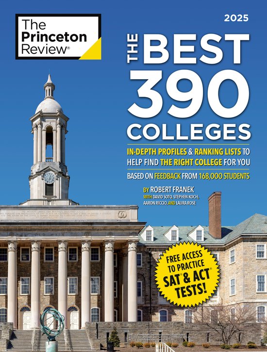 College Admissions Guides-The Best 390 Colleges, 2025 - cover