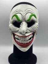 Eng masker clown - Latex masker clown - halloween masker - verkleed masker - horror feestje - Joker cosplay