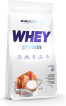 AllNutrition | Whey protein | Salted Caramel | 908gr 30 servings | Eiwitshake | Proteïne shake | Eiwitten | Whey Proteïne | Supplement | Concentraat | Nutriworld