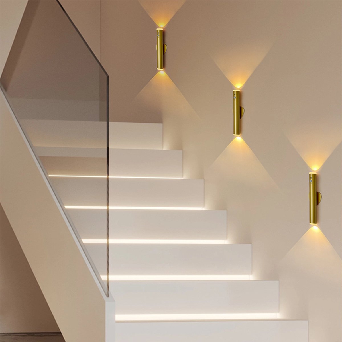 Mutlusan CANDELA Set: Lichtschakelaar/Schakelaar/Schakelaar met Frame - Inbouw, Inbouw - Goud, Goud, Messing, Brons, Koper