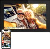 Digitale Fotolijst 10.1 inch - Glas Display - Frameo App - WiFi - 16GB - PFF1037B