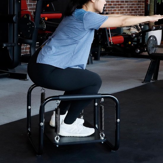 Balance Board balanstrainer wordt gebruikt voor oefeningen, fitness en ter verbetering... bol