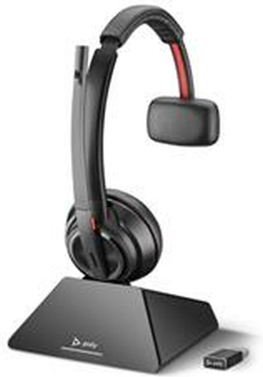 HP Poly Savi 8210 UC DECT 1880-1900 MHz USB-A Headset