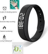 Huiselijk Geluk Slimme Sportarmband - Trillende Wekker & Stappenteller - Activity Tracker Horloge