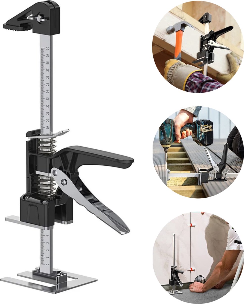 HandKrik - Platenlift - Handgereedschapheffer - Meubelverplaatser - Deurlifter - Armlifter - Meubellifter - LOUZIR