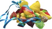 Snoepzakjes - 5 Stuks - Avondvierdaagse - Vierdaagse - Snoepvoetje met lint - 150 gram gemengd snoep in vrolijke kleuren