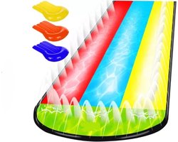 Ilso waterglijbaan - buikschuifbaan - waterslide - waterglijmat - sproeiers - 3 banen - 4M