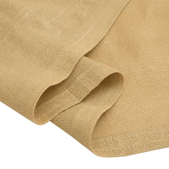 vidaXL - Tenttapijt - 250x600 - cm - HDPE - zandkleurig van Vidaxl — afbeelding 3