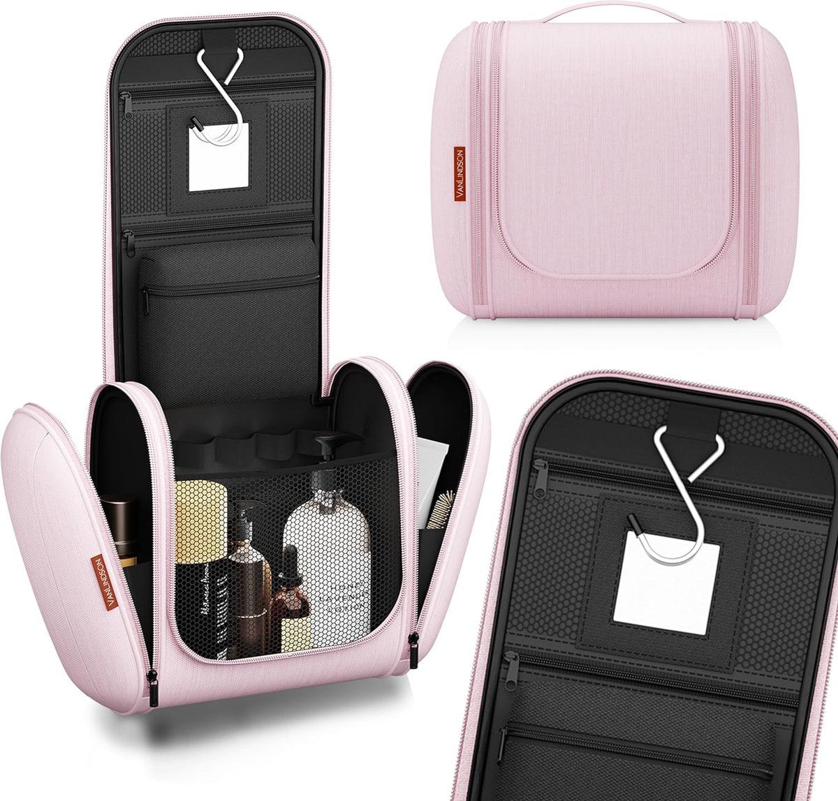 Toilettas om op te hangen, design 2024, liter opbergruimte