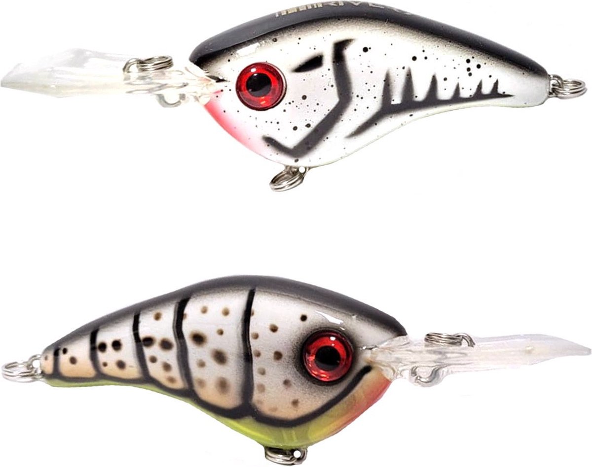 River7 MD Two Tone Crankbait | 6cm | 17g Ghost Perch 6cm