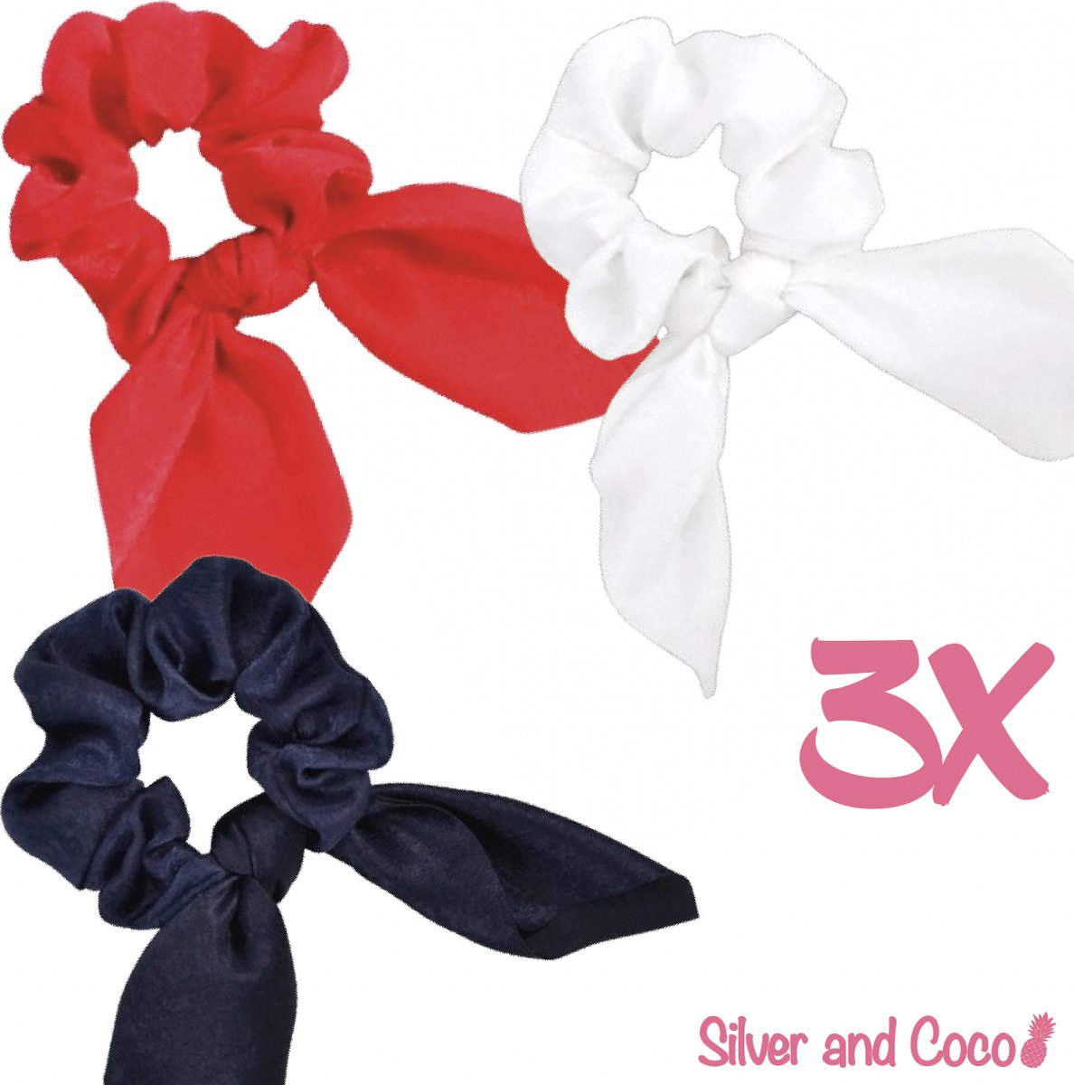 2 Stuks Elegante Strik Hoofdband Grote Strik Modieuze Strik