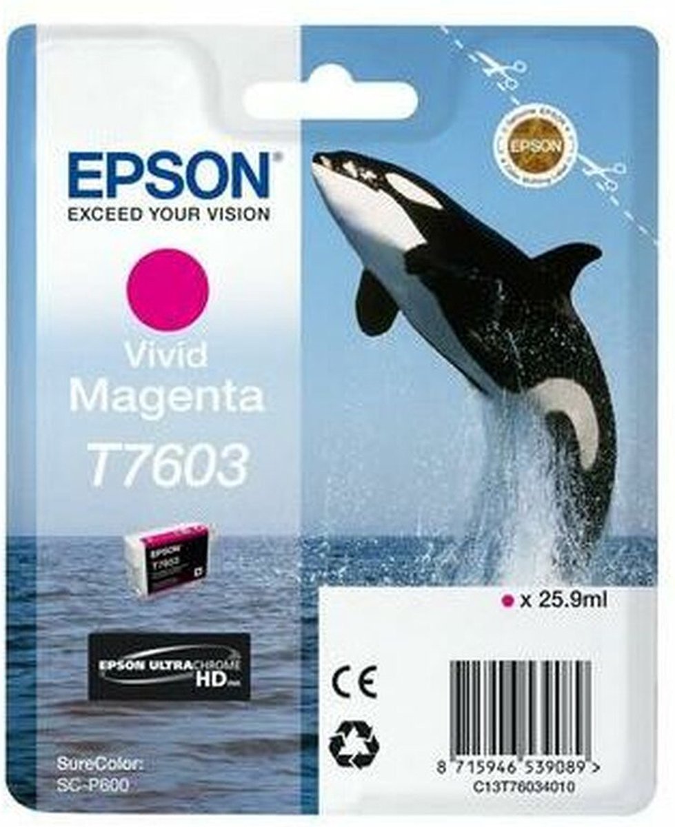 Epson C13T76034N10 inktcartridge 1 stuk(s) Origineel Helder magenta