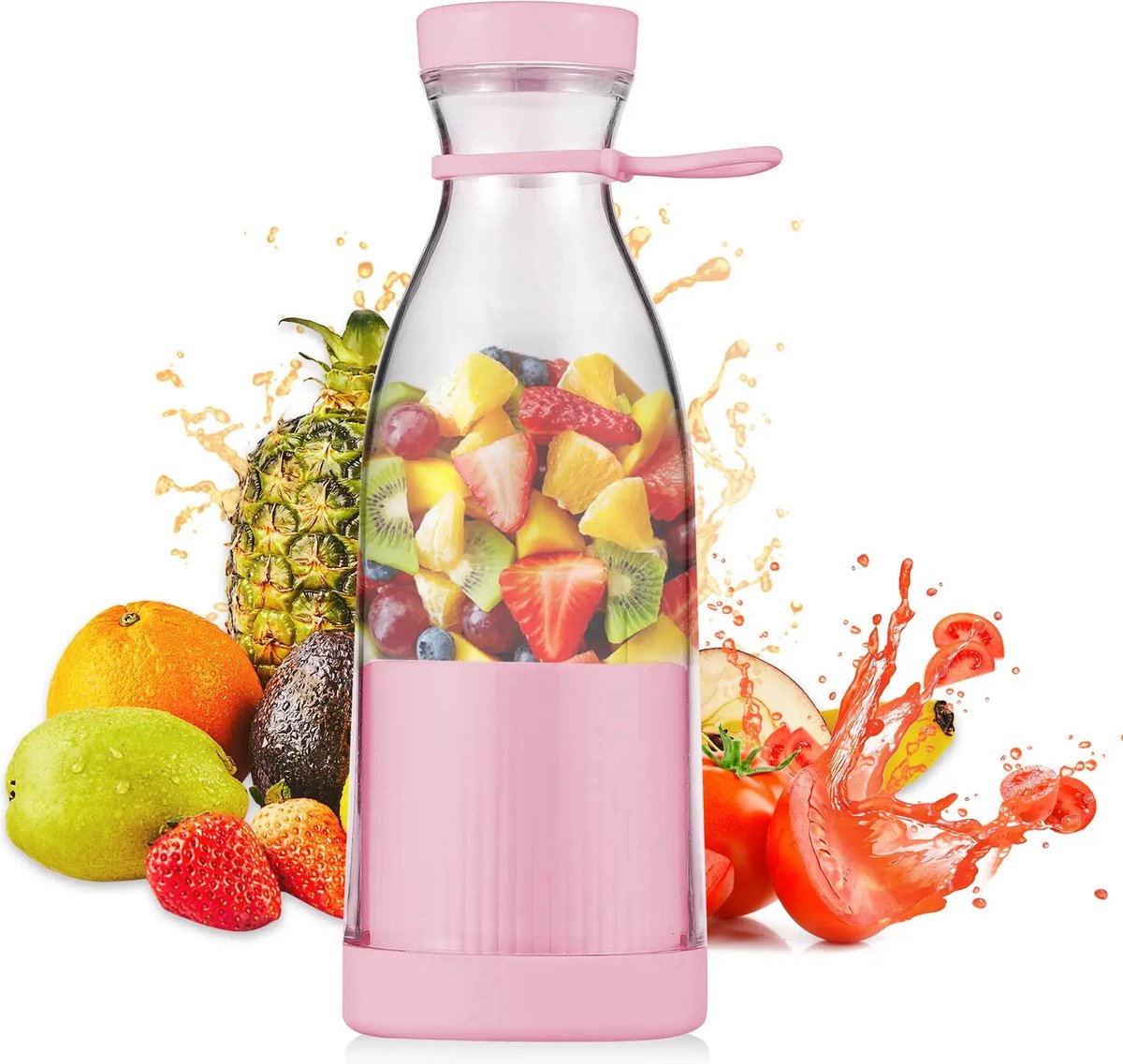 AnyPrice Mini Oplaadbare Draagbare Blender Portable Smoothie Maker USB Oplaadbaar Blender To Go