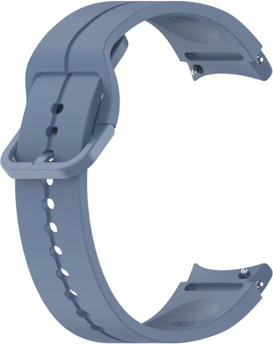 Horlogebandje voor Samsung Galaxy Watch 6 / 6 Classic / 5 40 MM & 44 MM / 5 Pro / Watch 4 & Watch 4 Classic / Watch 3 41MM – Siliconen – Blauw Comfortabel & Waterbestendig