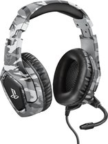 Trust GXT 488 Forze – Bedrade Gaming Headset - Geschikt voor PS4 & PS5 - Camo Grijs