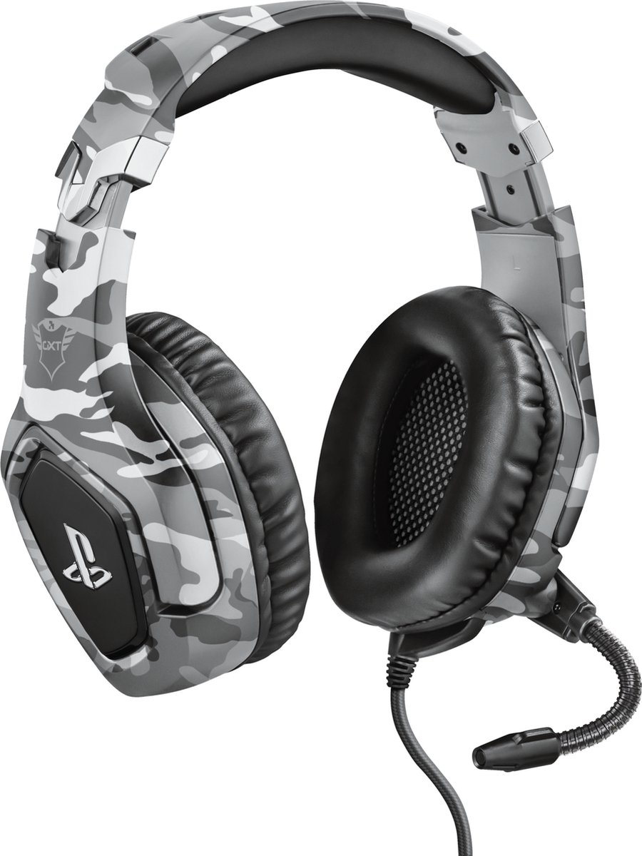Trust GXT 488 FORZE Official Licensed - Playstation 4 en 5 Gaming Headset - Grijs