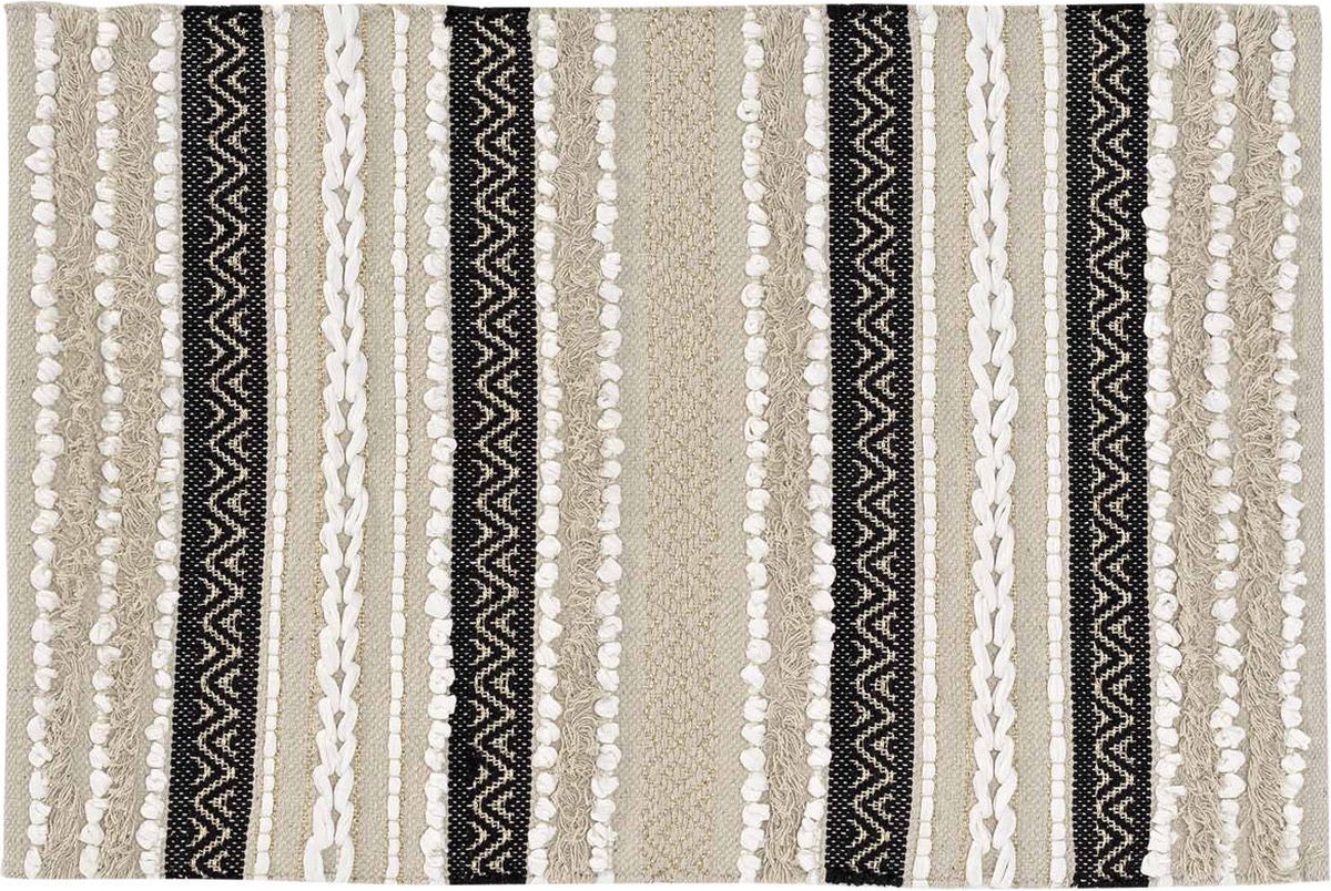 Rechthoekig tapijt met metallic draad FANCY, 60 x 90 cm