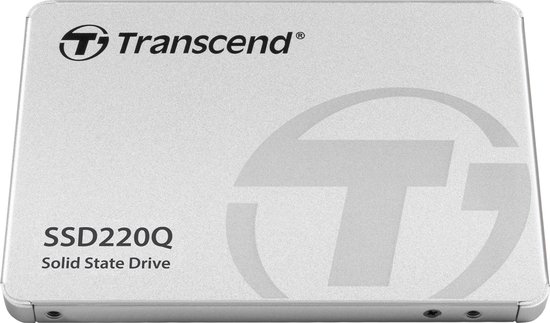 Transcend SSD220Q 1TB 2.5インチ1 s\n0391 Transcend SSD220Q 1 TB SSD harde schijf (2.5 inch) SATA 6 Gb/s