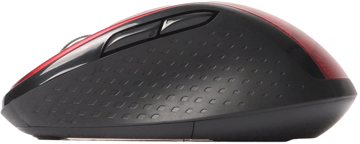 Rapoo M500 -  Computermuis - Draadloos  - Rechtshandig - Rood