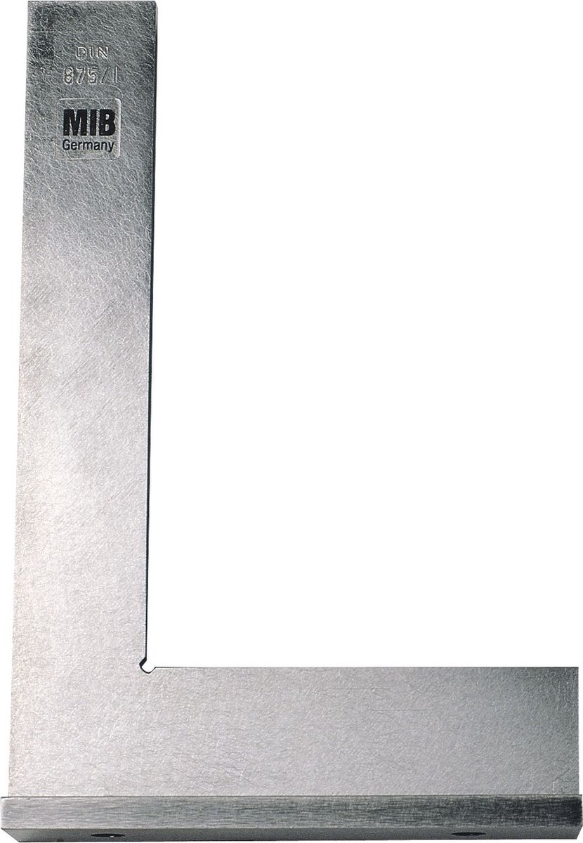 Winkelhaak koolstofstaal DIN875/2 met voet 300x200 mm Limit WHV2-300X200