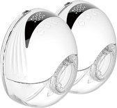 Bol.com Handsfree Borstkolf – Dubbele Elektrische Borstkolf – 2x 210ML Draadloze borstkolf – Lichtgewicht en draagbaar aanbieding