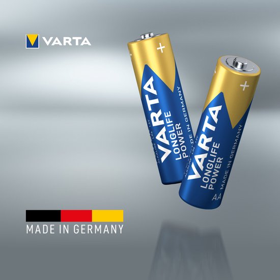 Varta Longlife Power AA - Alkaline Batterijen - 20 Stuks