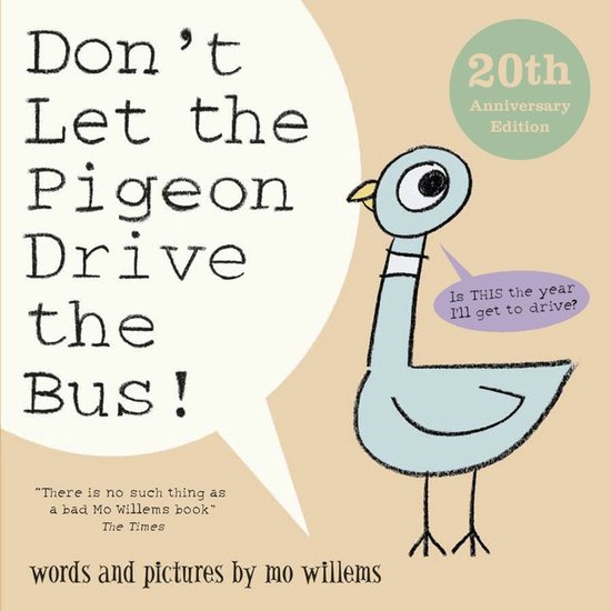Don't Let the Pigeon Drive the Bus! - cover