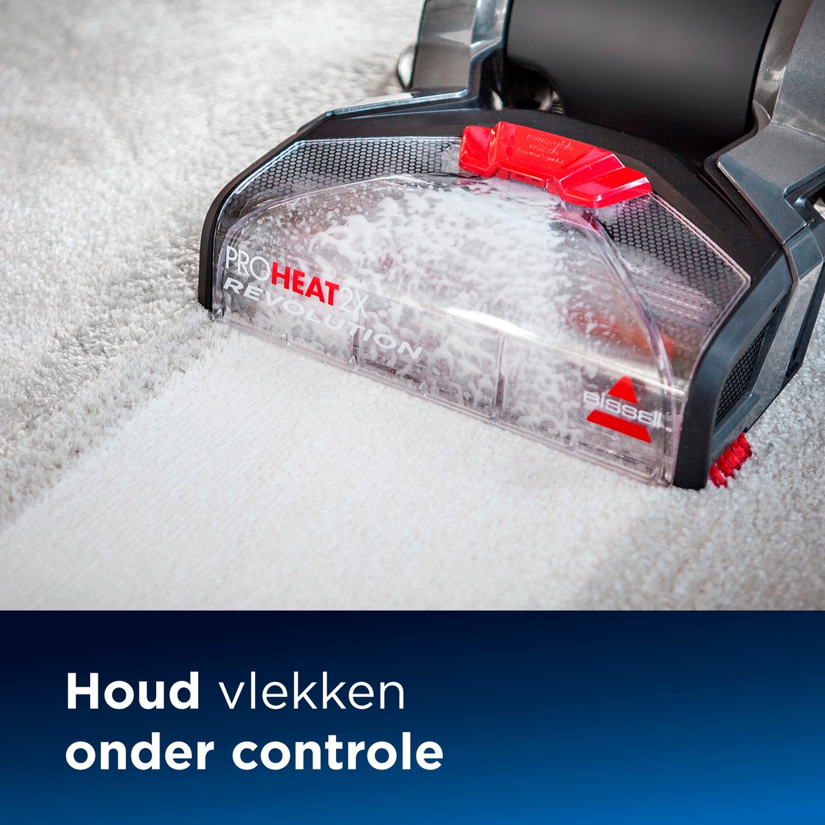 BISSELL Proheat 2x Revolution Tapijtreiniger Stofzuiger - Vlekkenreiniger voor Tapijt, Kleden, Trappen, Meubels en Meer - Reinigingsmachine - Tapijtreiniger Apparaat - 5.2 Liter Capaciteit - Carpet Cleaner met Krachtige 800W Motor - 1858N — cadeau in Cadeau-ideeën - foto 8