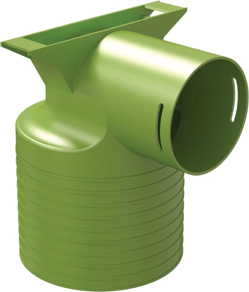 Ubbink Air Excellent 1x AE34c ventieladapter 90 graden 125mm (0188185)