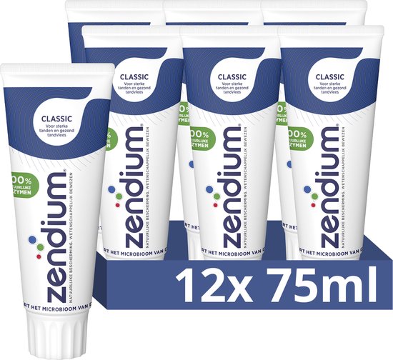 Zendium Tandpasta Classic - 12 x 75 ml