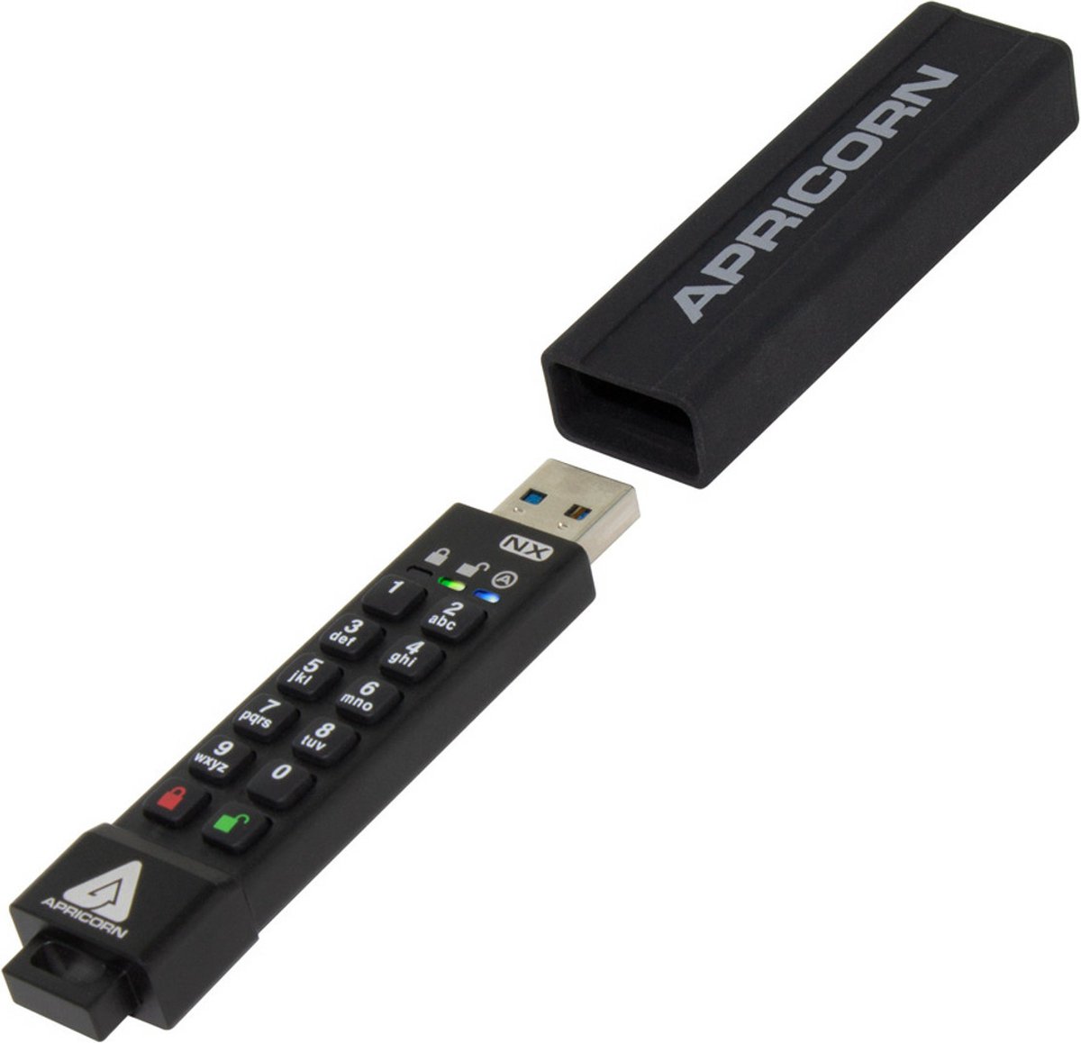 Apricorn ASK3-NX 256GB USB-stick met pincode