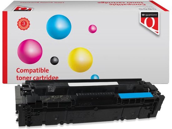 Quantore Tonercartridge quantore tbv hp w2211a cyaan - 1 stuk