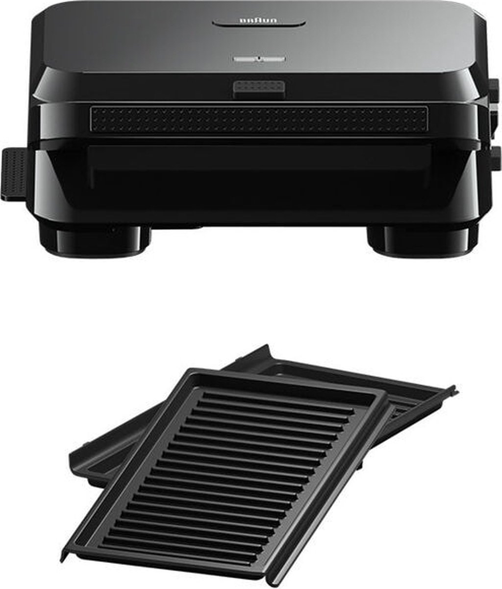 Braun SnackMaker 5 SM5001 sandwich maker 800 W Zwart