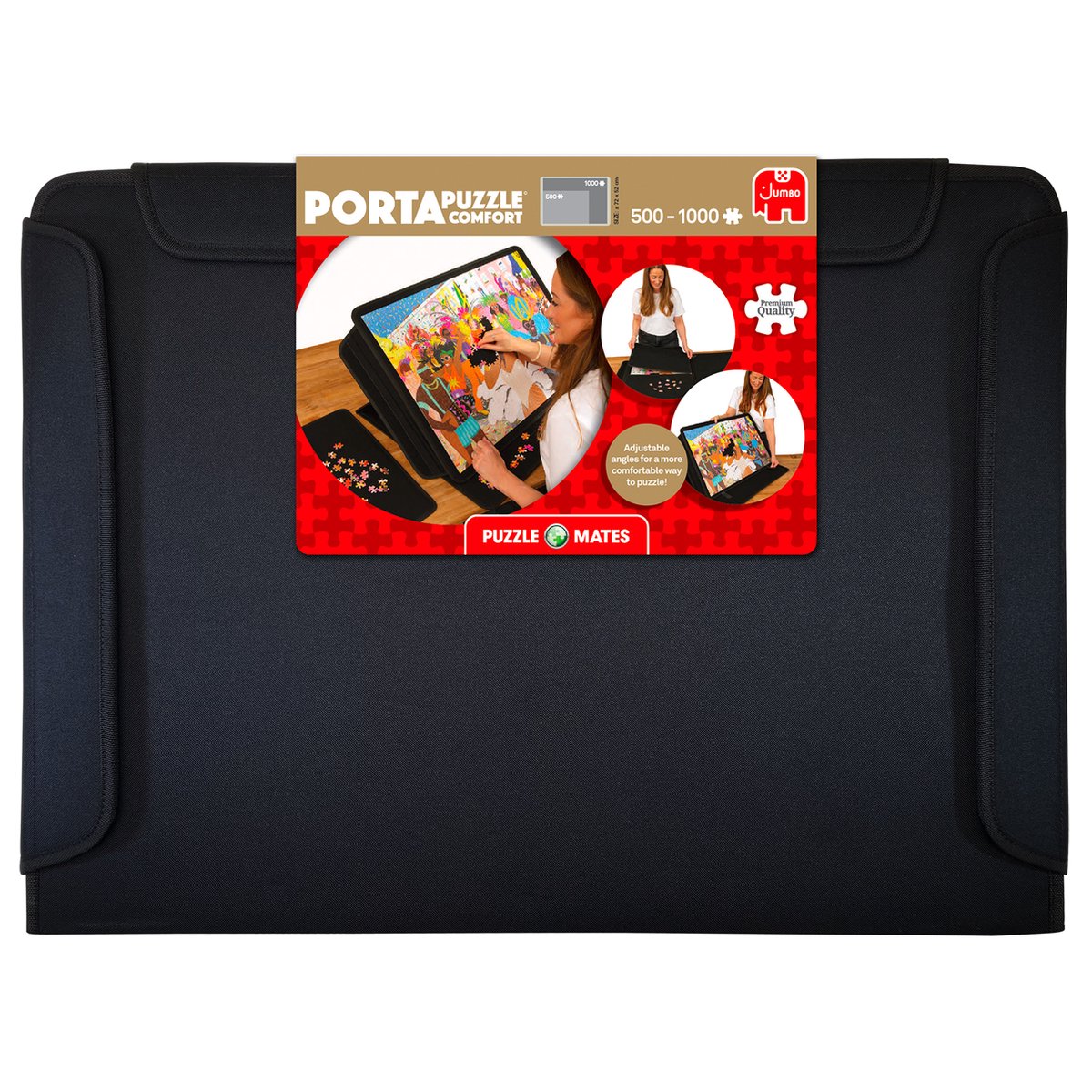 Jumbo - Puzzle Mates - Portapuzzle Comfort - tot 1000 stukjes - Verstelbare puzzelmat