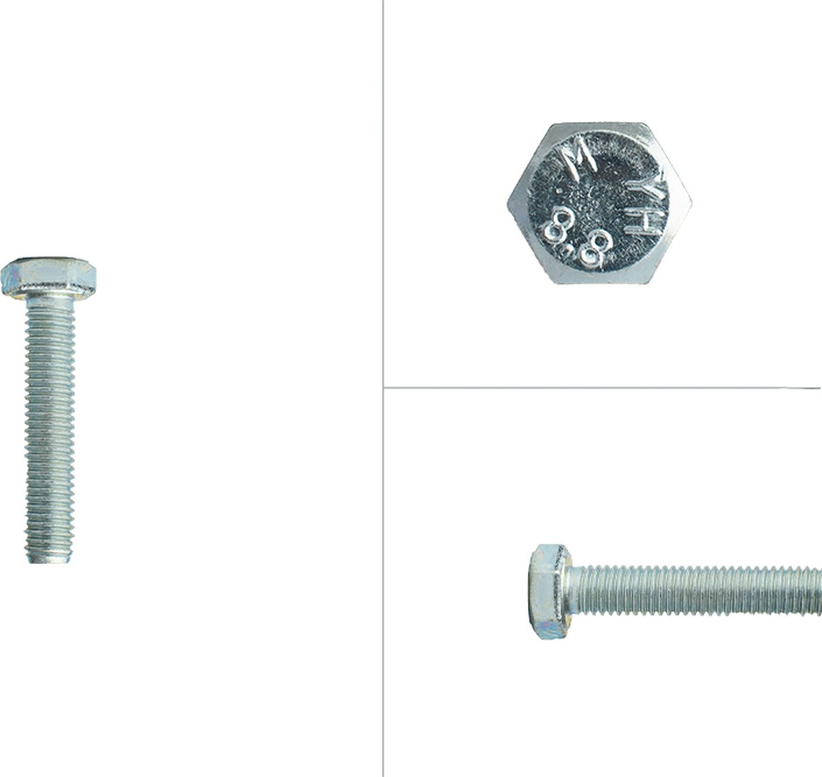 Tapbouten Verzinkt M8 x 40 mm | 200 stuks