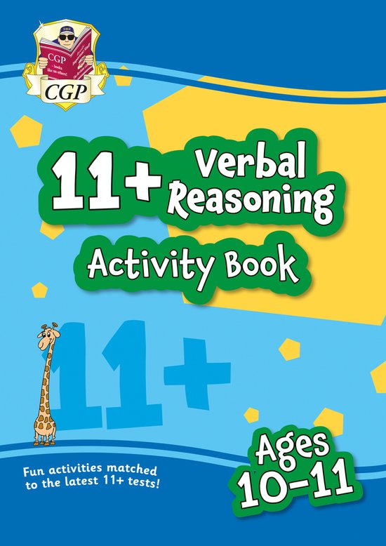 NEW 11 ACTIVITY BOOK VERBAL REASONING AG - cover