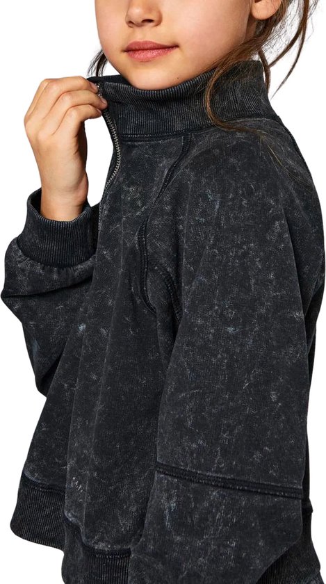 ONLY KOGDONNA L/ S HALF ZIP WASHED UB SWT Pull Filles - Taille 146/152