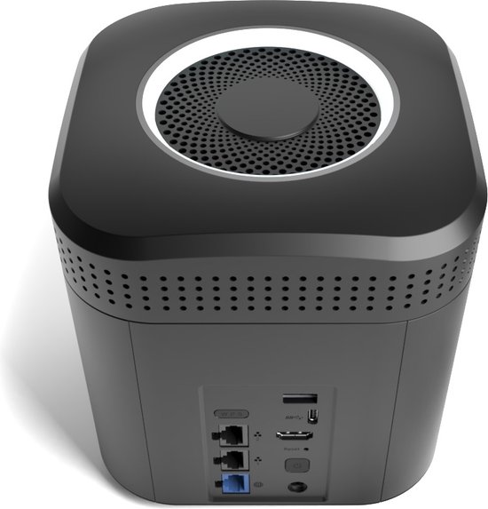 Amber Plus - AmberPRO 4TB (2TB*2), Personal Home Cloud Server, NAS - Dual-Band WiFi Router, Docker Ready