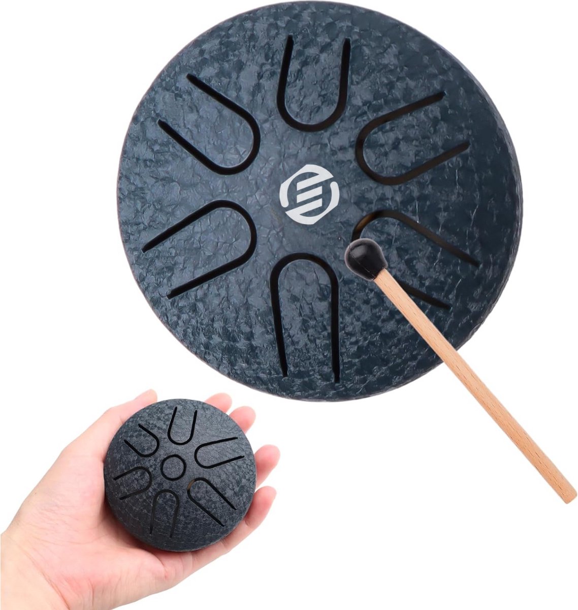 Equivera Regentrommel - Rain Drum - Regentrommel voor Buitentuin - Chakra Trommel - Waterdicht - Meditatie - Yoga - Tuininstrument